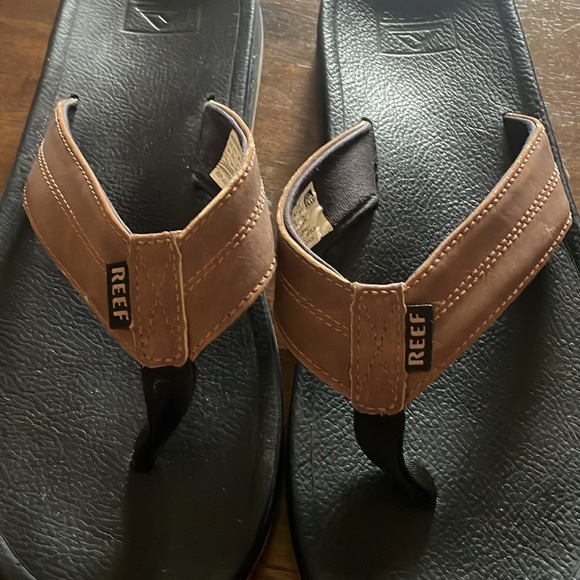 Reef men’s flip flops size 10 - Picture 2 of 5